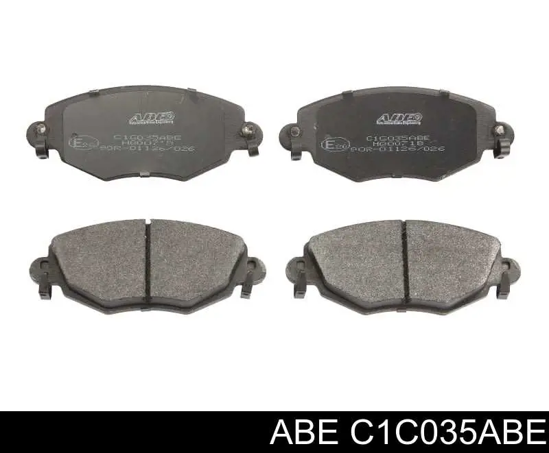 Передние тормозные колодки C1C035ABE ABE
