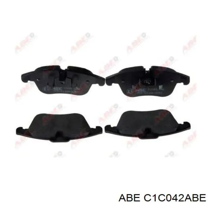 C1C042ABE ABE Колодки передние