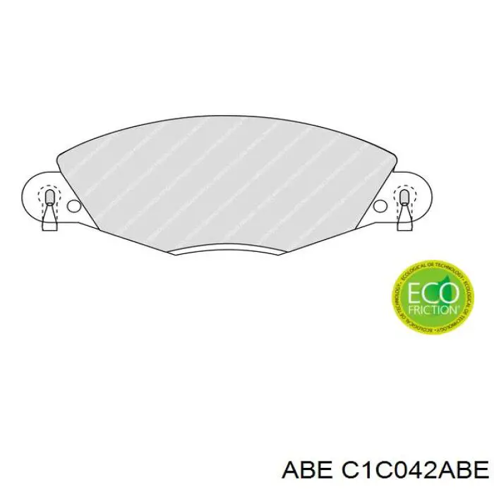 Купить C1C042ABE ABE Колодки тормозные