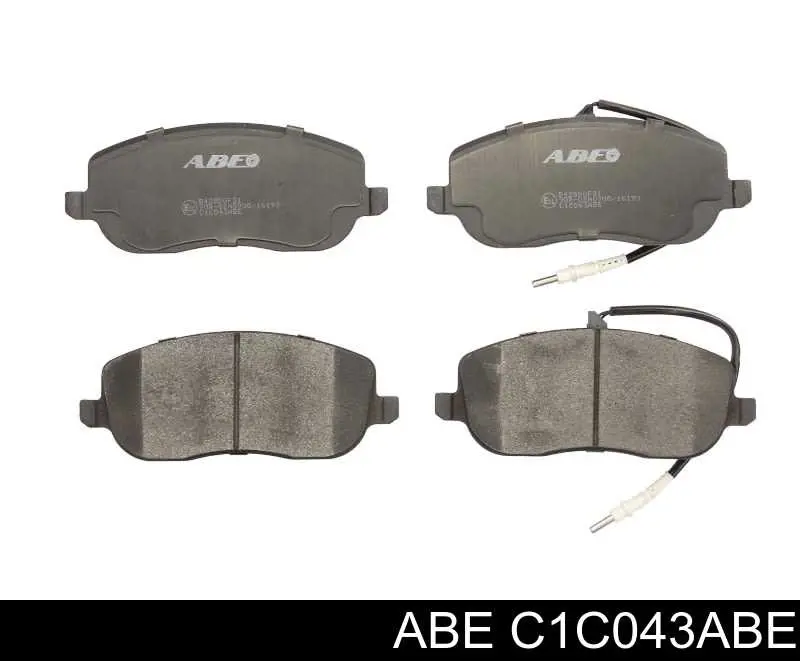 Колодки ABE C1C043ABE цена, от 21.32 USD