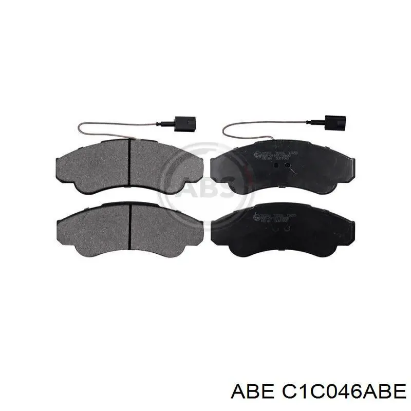 Колодки ABE C1C046ABE цена, от 22.86 USD