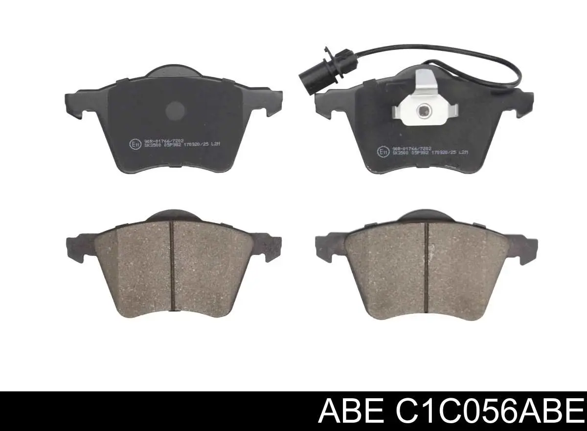 C1C056ABE ABE Колодки передние