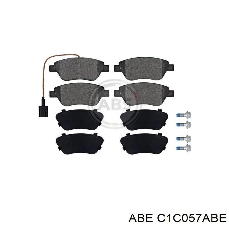 Колодки ABE C1C057ABE цена, от 28.08 USD