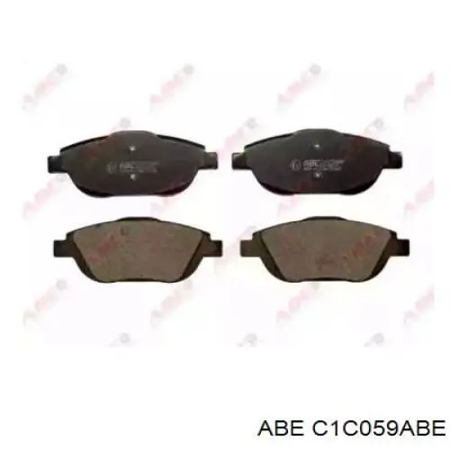 Передние тормозные колодки C1C059ABE ABE