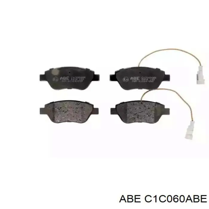 C1C060ABE ABE передние тормозные колодки