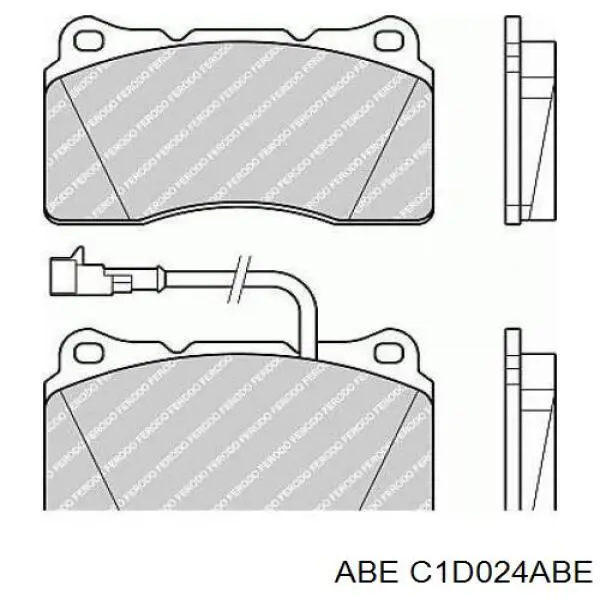 Тормозные колодки ABE C1D024ABE