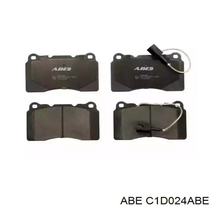 C1D024ABE ABE передние тормозные колодки