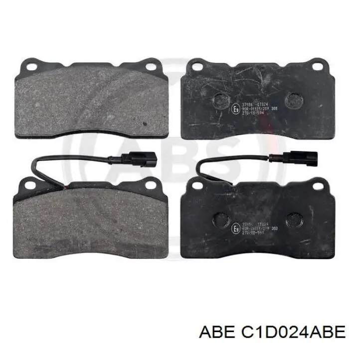 Колодки ABE C1D024ABE цена, от 29.00 USD