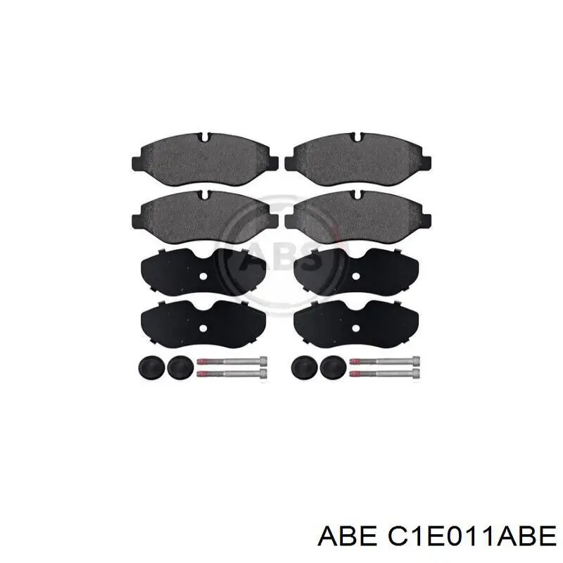 Колодки ABE C1E011ABE цена, от 23.00 USD