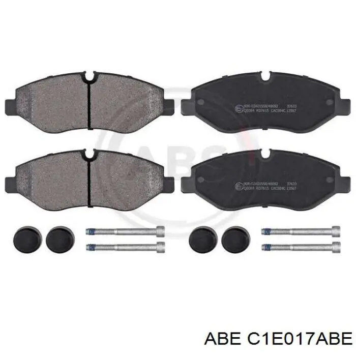 Купить C1E017ABE ABE Колодки тормозные