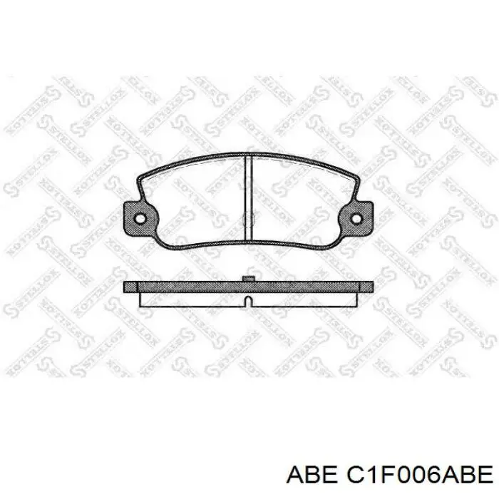 Купить C1F006ABE ABE Колодки тормозные