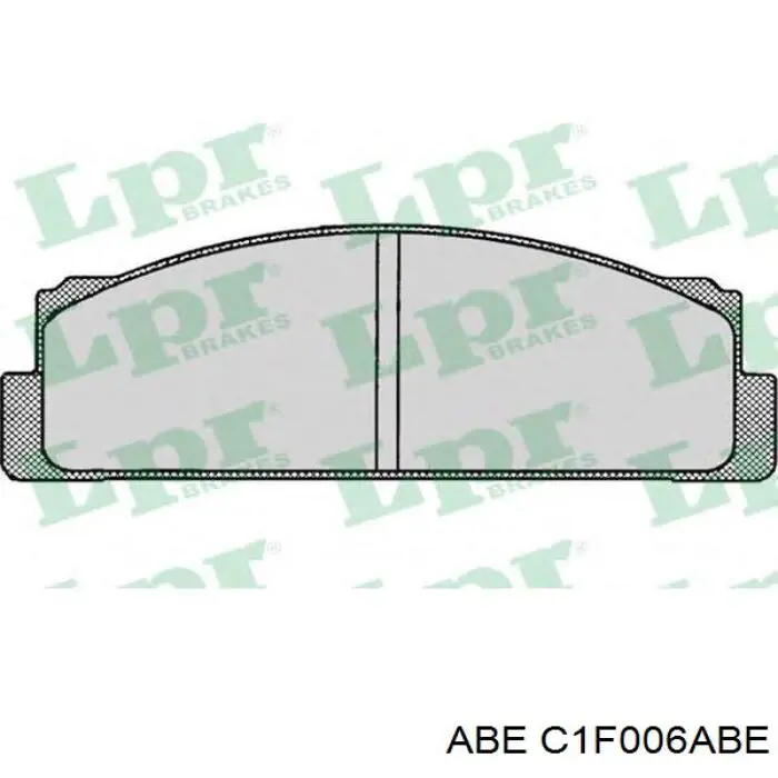 Передние тормозные колодки C1F006ABE ABE