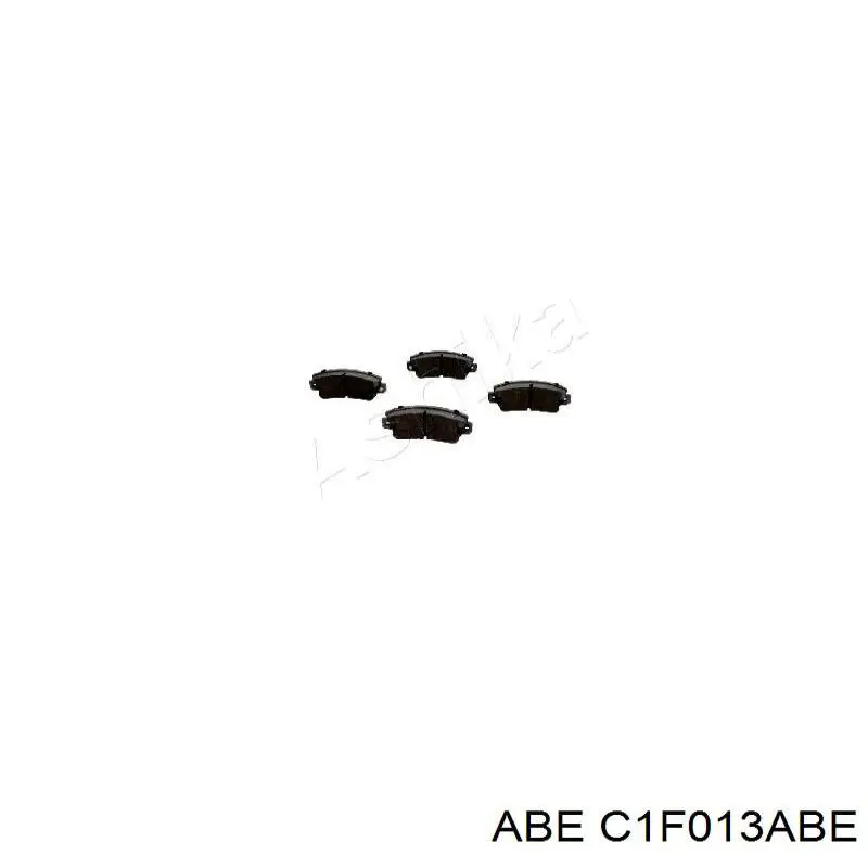 C1F013ABE ABE Колодки передние