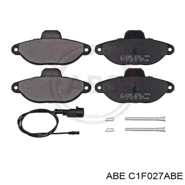 Колодки ABE C1F027ABE цена, от 10.86 USD