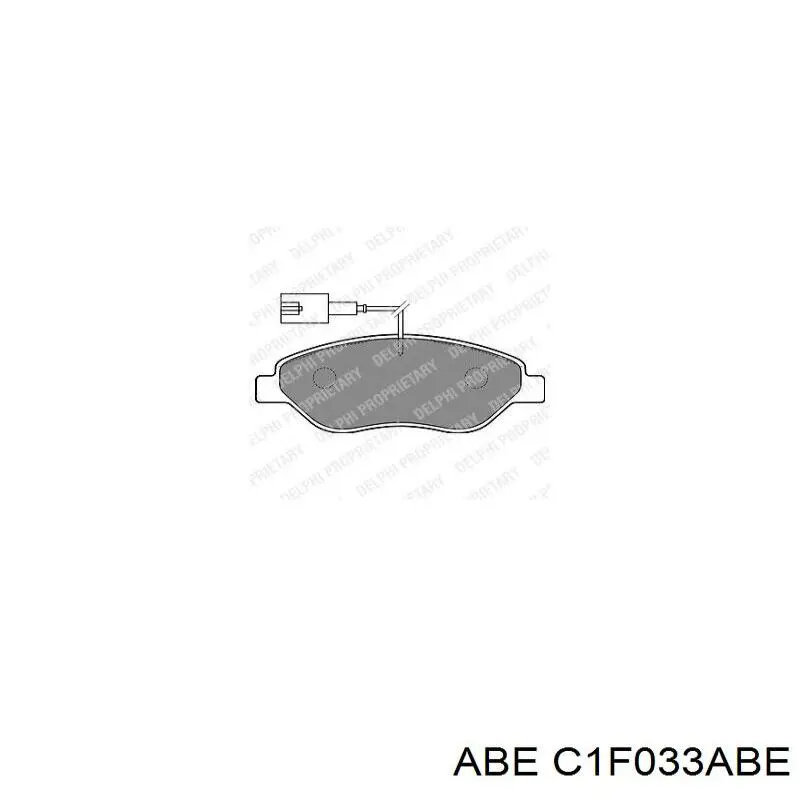 Колодки ABE C1F033ABE цена, от 18.86 USD