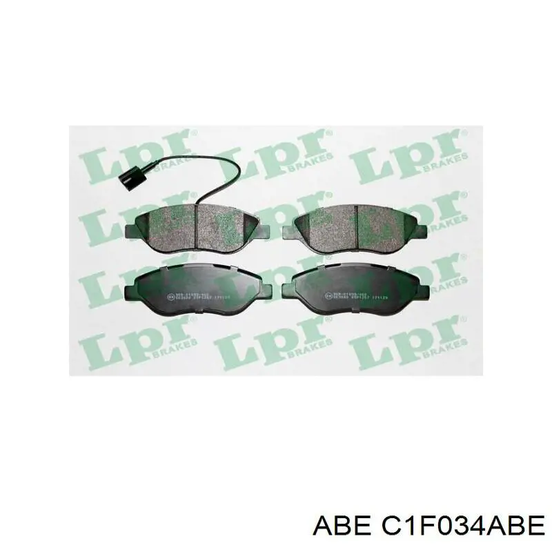 Купить C1F034ABE ABE Колодки тормозные