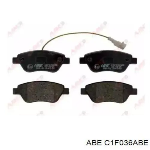 Передние тормозные колодки C1F036ABE ABE