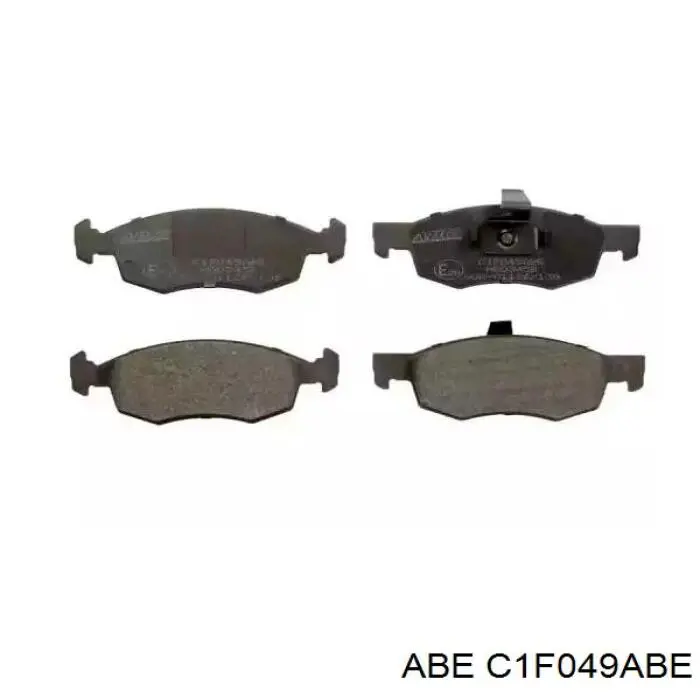 Колодки тормозные передние дисковые ABE C1F049ABE