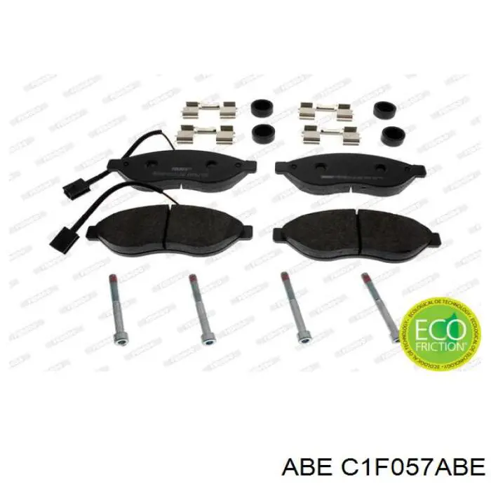 Колодки ABE C1F057ABE цена, от 25.01 USD