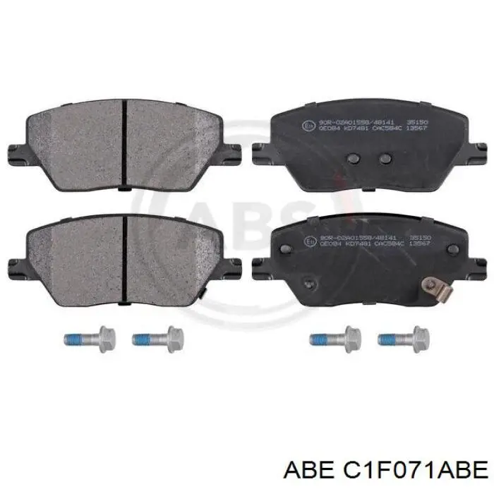 Колодки ABE C1F071ABE цена, от 32.51 USD