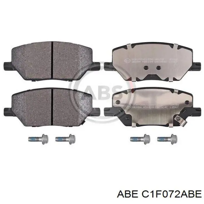 Колодки гальмівні передні, дискові C1F072ABE ABE