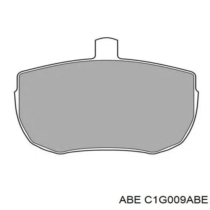 Колодки гальмівні передні, дискові C1G009ABE ABE