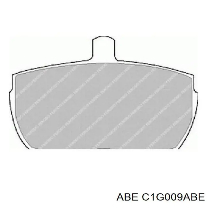 Купить C1G009ABE ABE Колодки тормозные
