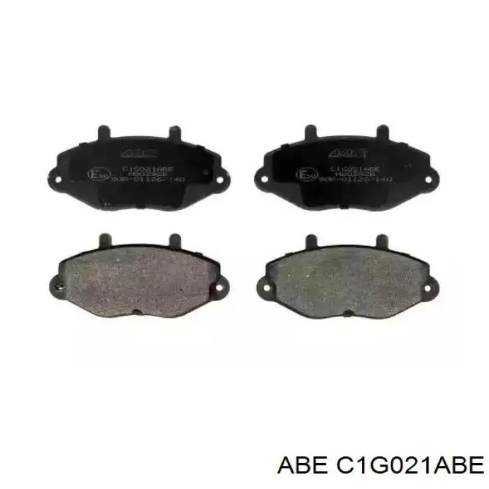 C1G021ABE ABE колодки тормозные передние дисковые