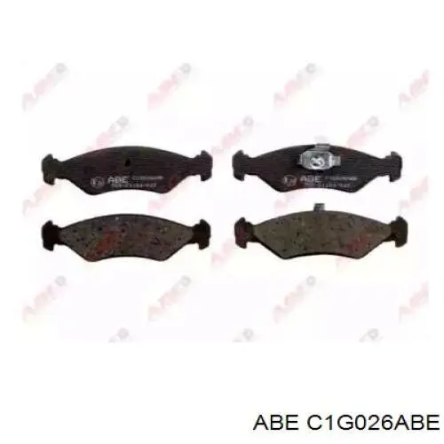C1G026ABE ABE Колодки передние