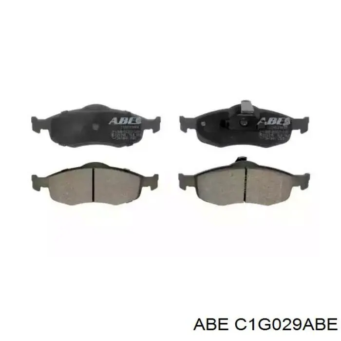 C1G029ABE ABE передние тормозные колодки