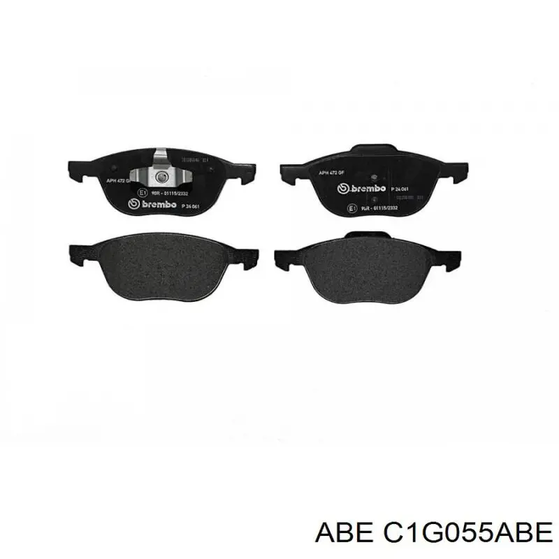 Купить C1G055ABE ABE Колодки тормозные