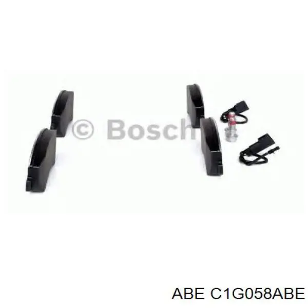 Купить C1G058ABE ABE Колодки тормозные