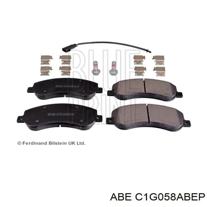 Купить C1G058ABEP ABE Колодки тормозные