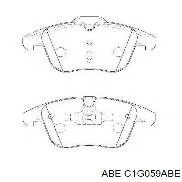 Колодки ABE C1G059ABE цена, от 26.48 USD