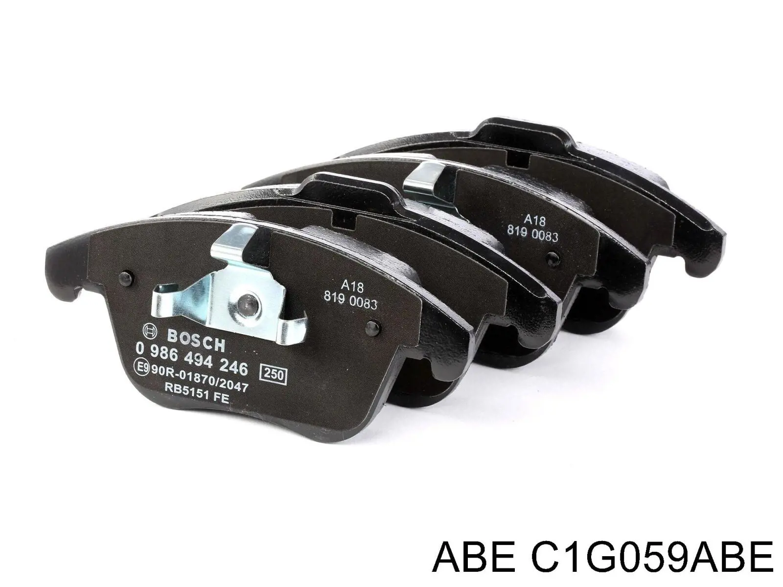 Купить C1G059ABE ABE Колодки тормозные