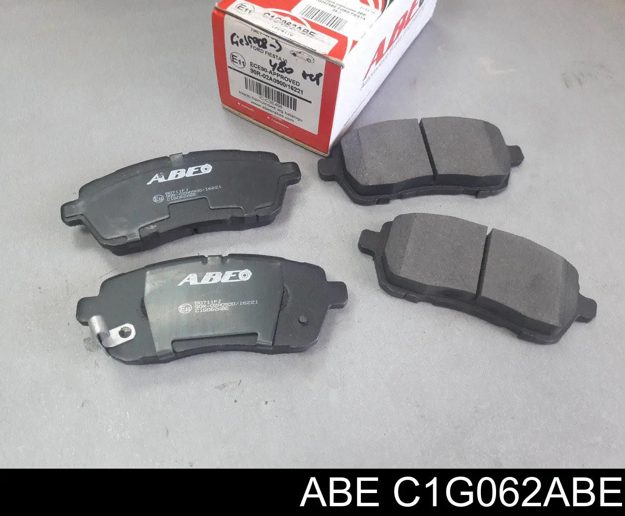 C1G062ABE ABE Колодки передние