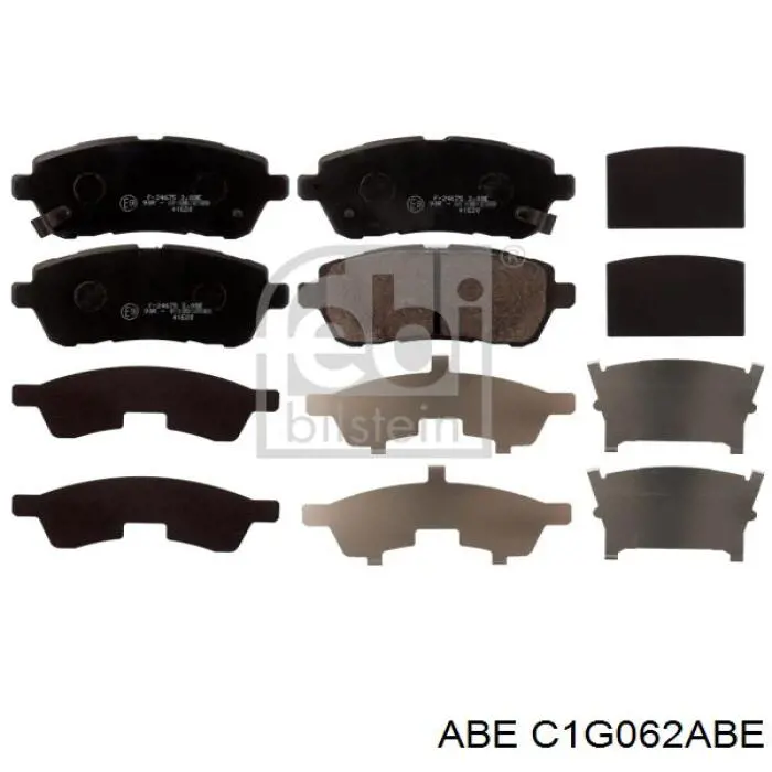 Купить C1G062ABE ABE Колодки тормозные