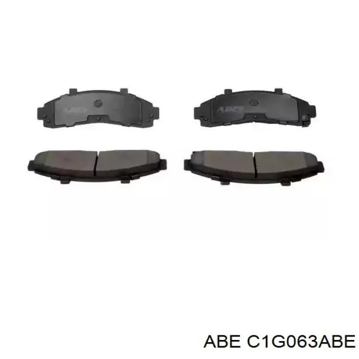 C1G063ABE ABE передние тормозные колодки