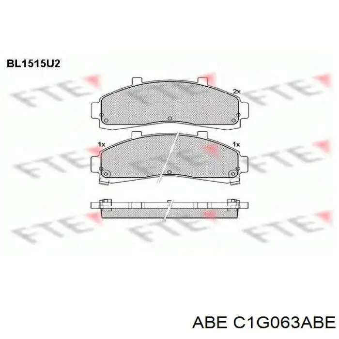 Купить 3858244 Ford Колодки тормозные