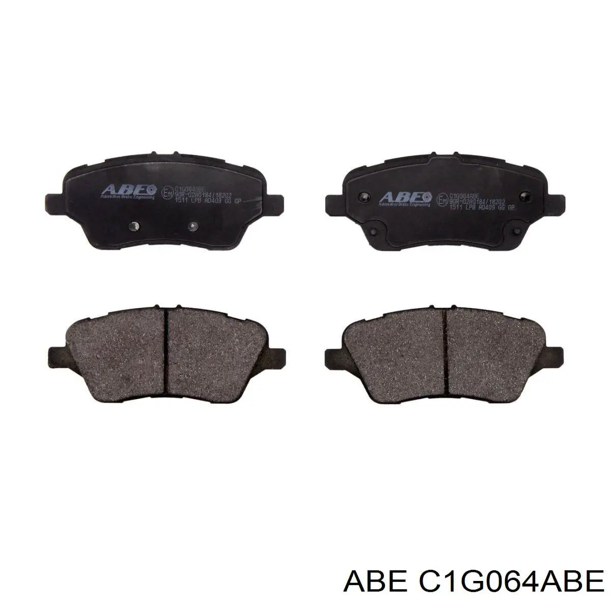 Колодки ABE C1G064ABE цена, от 18.77 USD