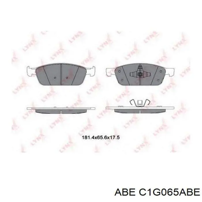 Колодки ABE C1G065ABE цена, от 29.71 USD