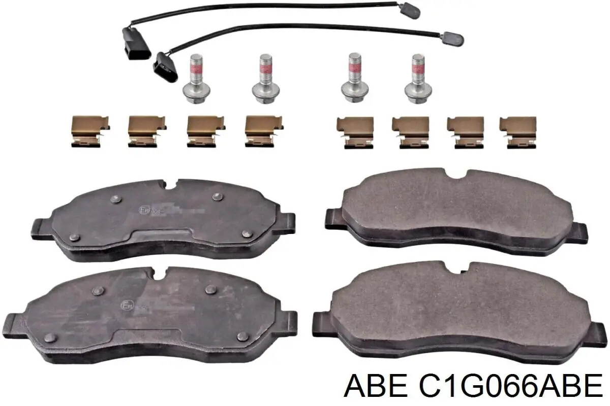 Колодки гальмівні передні, дискові C1G066ABE ABE