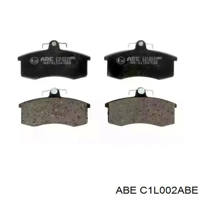 C1L002ABE ABE колодки тормозные передние дисковые