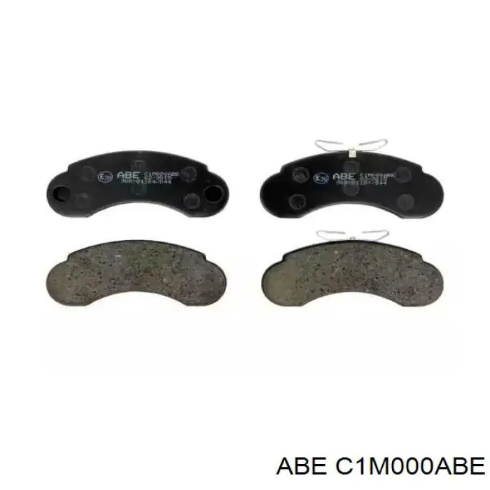 C1M000ABE ABE колодки тормозные передние дисковые