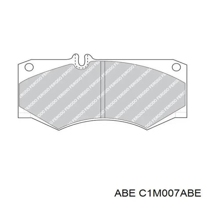 Купить C1M007ABE ABE Колодки тормозные