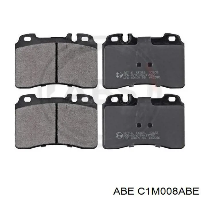 Передние тормозные колодки C1M008ABE ABE