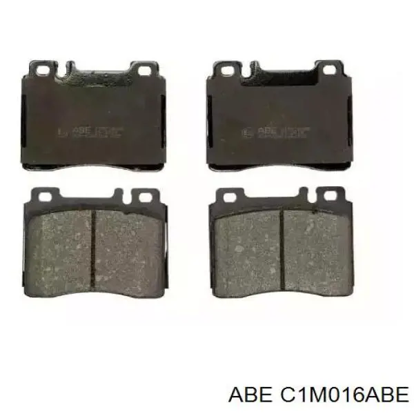 C1M016ABE ABE колодки тормозные передние дисковые
