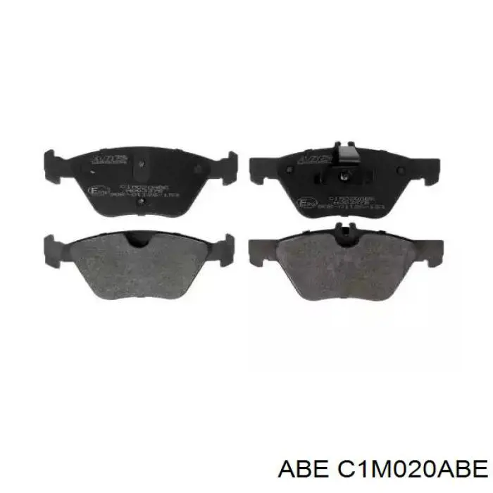 C1M020ABE ABE колодки тормозные передние дисковые