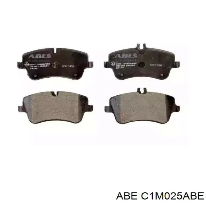 C1M025ABE ABE колодки тормозные передние дисковые