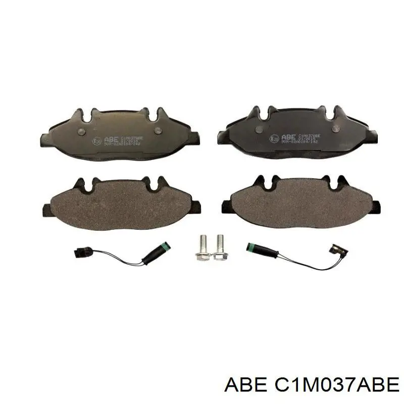 Колодки тормозные передние дисковые ABE C1M037ABE
